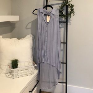 Tunic high low bottom down top
